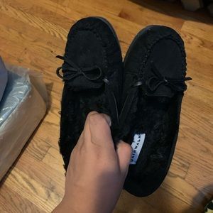 Women’s black mocks size 6 1/2